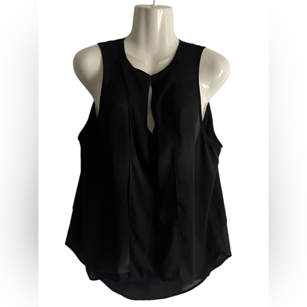 Maeve Black Sleeveless Blouse